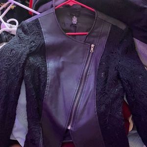 Womens leather jacket